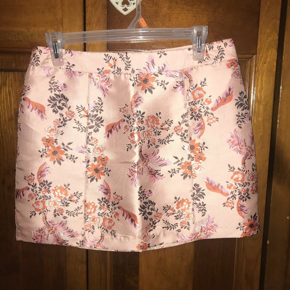 Baby Pink Mini Skirt